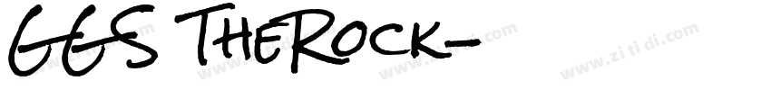 GGS TheRock字体转换